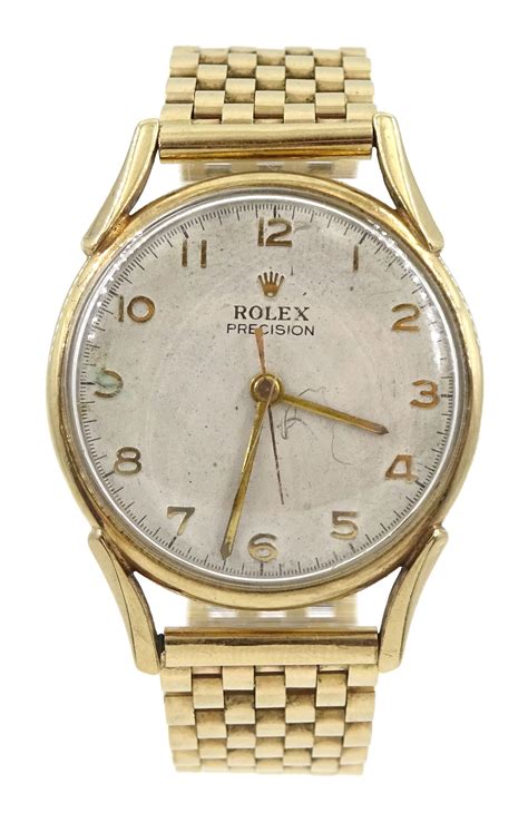 rolex precision watch 1957